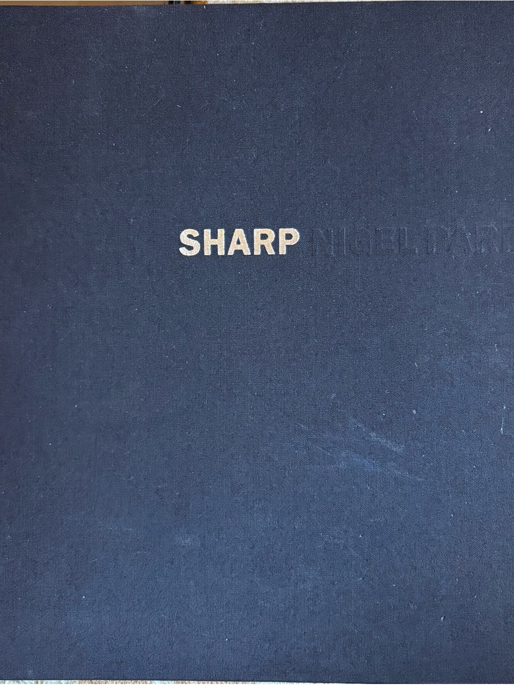 Sharp Nigel Perry Book